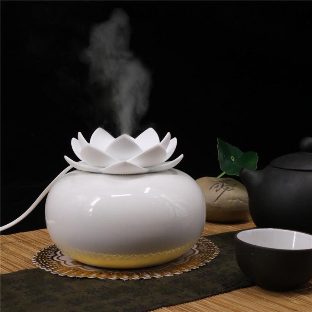 Lotus essential oil diffuser